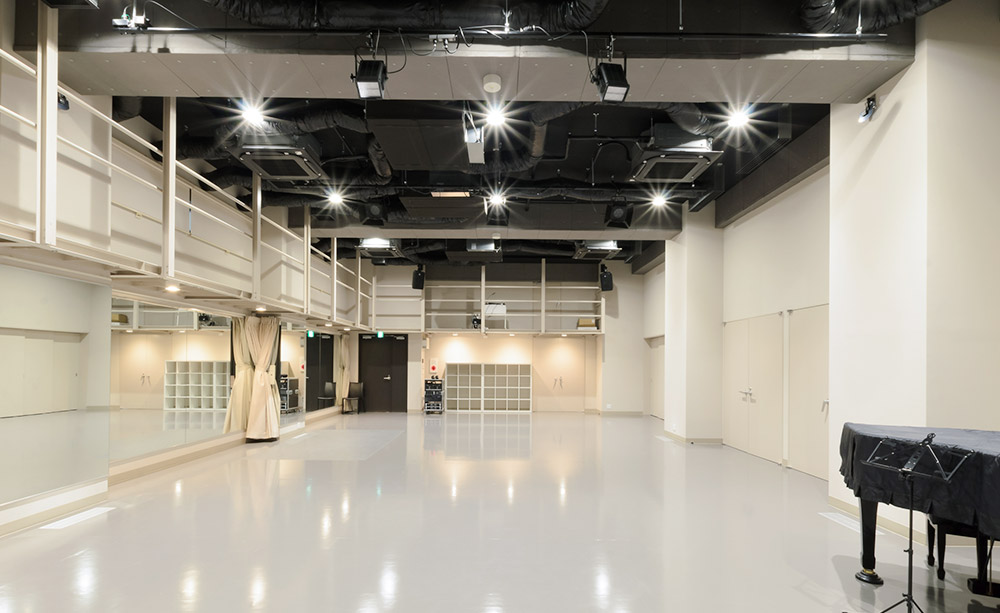145.31㎡の広さの大スタジオ